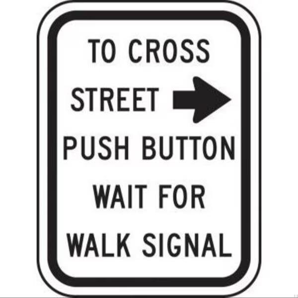 Accuform BICYCLE PEDESTRIAN SIGN TO FRR466DP FRR466DP - main